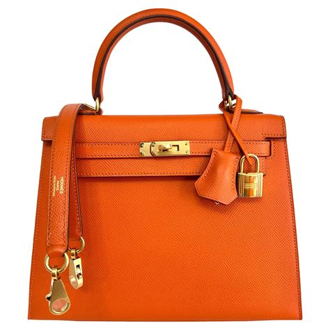 orange kelly bag|kelly sellier bag.